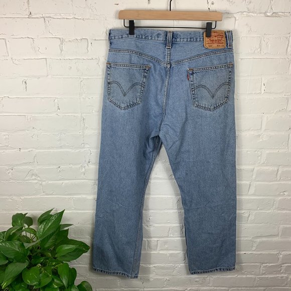 Levi's 505 Regular Fit Jeans for Men - Stonewash - Picture 2 of 12